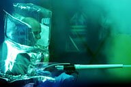 Trockeneis-Verfahren