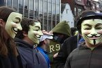 „Anonymous“-Demonstration in New York
